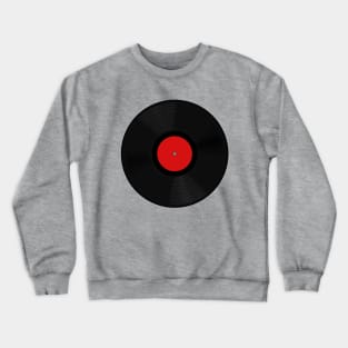 Vinyl Record Crewneck Sweatshirt